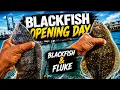 OPENING DAY BLACKFISH AND FLUKE FISHING IN NEW JERSEY