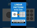 How to Use Linear Pattern in NX CAD 2206 Quick Tutorial