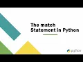 Using match statement in python
