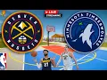 Denver Nuggets vs Minnesota Timberwolves: NBA Game LIVE Play by Play and Watch Party