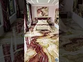 Amazing Burgundy Gold Marble Epoxy Floor I Luxury Room Makeover