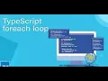 forEach method forEach method is same for Javascript typescript How to Implement forEach