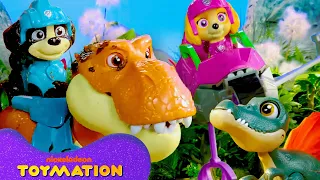 PAW Patrol Toys Search & Rescue Pups Save Dinos! 🦖🐾 | Toymation