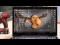 The Moose s 3D graphics code added anti-aliasing