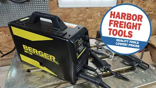 Harbor Freight BERGER 3-in-1 135 Amp Multiprocess Welder Tig Flux Core and DC Stick