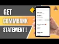 How to Get Bank Statement on CommBank App 2025 Aussie Banking Tutorial