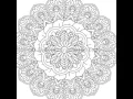 Advanced Mandala Coloring Pages