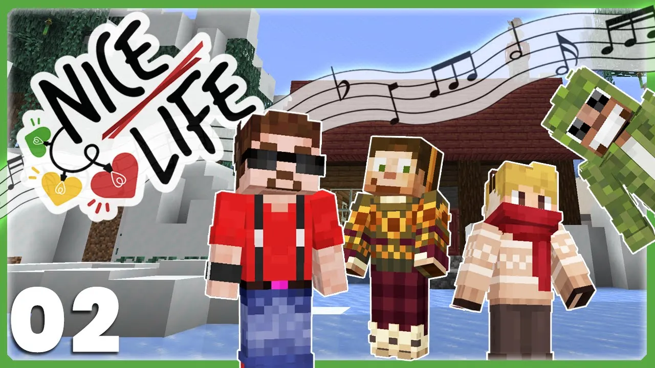 Watch "SINGING FOR SUPPER! | Nice Life SMP | Ep 02" on YouTube