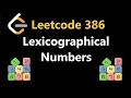 Lexicographical Numbers - Leetcode 386