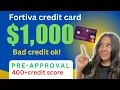 1 000 Credit Card No Credit Score Required