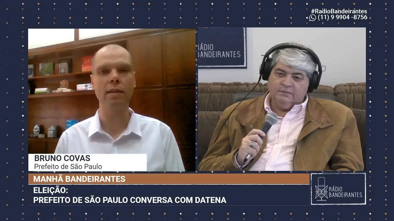 COVAS: "2020 NÃO É ANTECIPAÇÃO DE 2022" | MANHÃ BANDEIRANTES