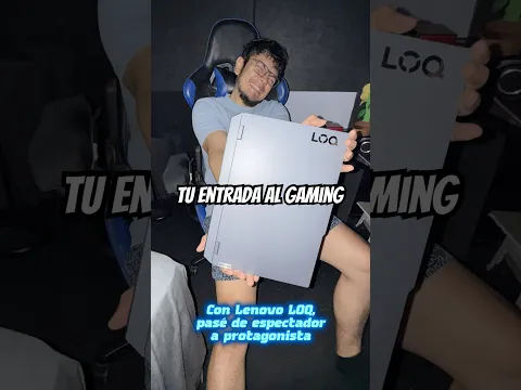 Lenovo LOQ me resolvió 😎 Juego, produzco mis raps y creo contenido en el mismo equipo 🔥
