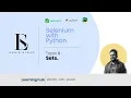 Topic8 Set Learn Python Basics Selenium from Scratch