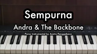 Download Sempurna - Andra \u0026 The Backbone | Piano Karaoke by Andre Panggabean MP3
