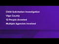 12 arrested in Vigo County child solicitation case