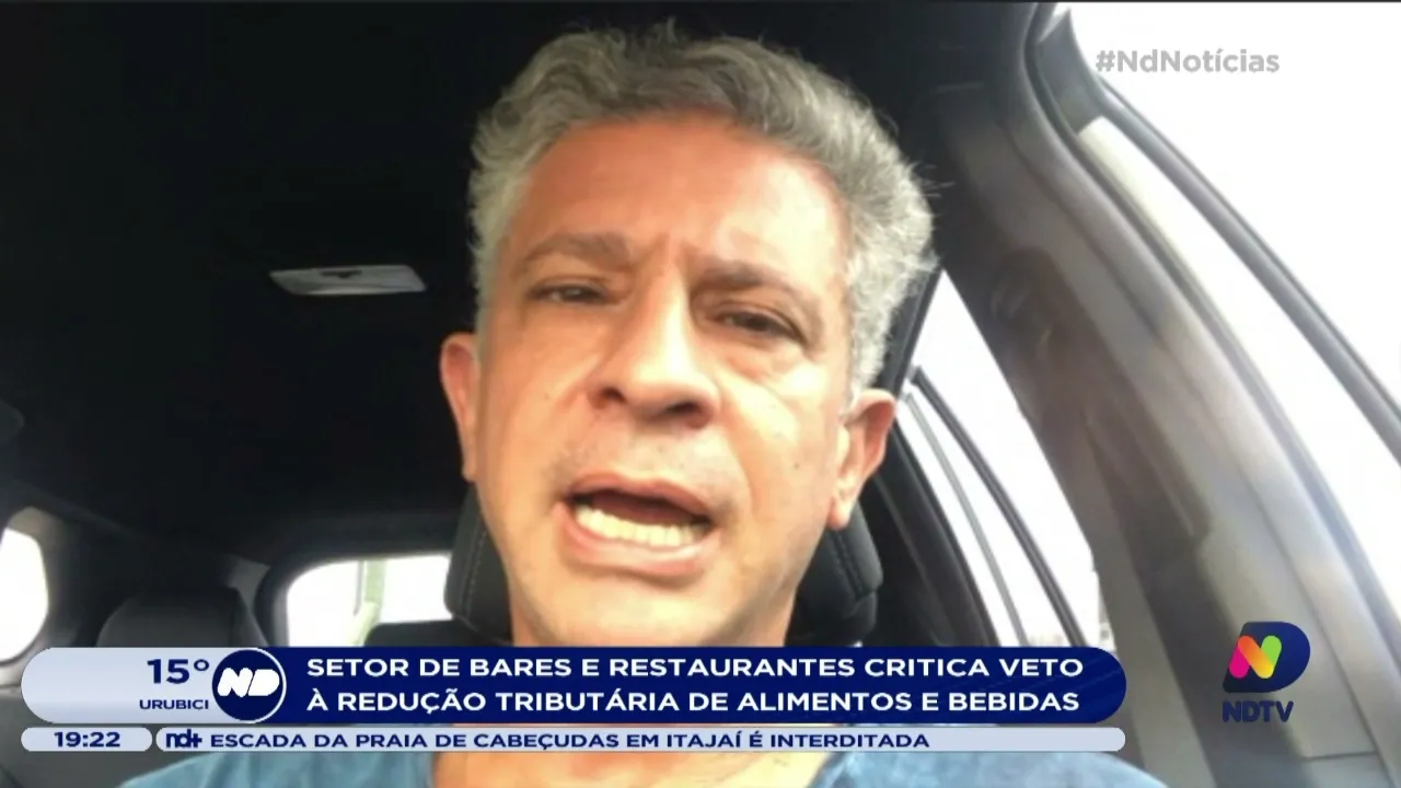 Setor de bares e restaurantes critica veto à redução tributária de alimentos e bebidas