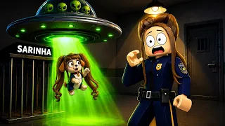 PETS CONTRA POLICIAIS! FUGA DA PRISÃO COM ALIENÍGENAS! ROBLOX
