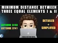 Minimum Distance Between Three Equal Elements I and II Dry Run Leetcode 3741 and 3740 MIK