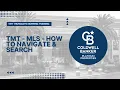 MLS - How to Navigate Search