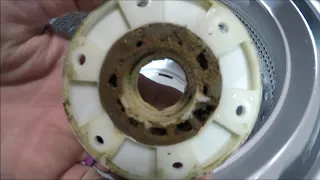 Whirlpool WTW5000DW0 Basket Hub Replacement Fixed my F7E1 error code Washer F7E1error