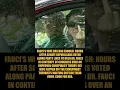 LOVE Fauci s wife flips off conspiracy theorists outside their home