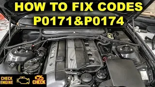 HOW TO FIX P0171 P0174 Codes COMMON E46 VACUUM LEAKS