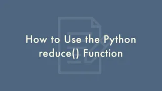 REDUCE FUNCTION IN PYTHON CODEJAL