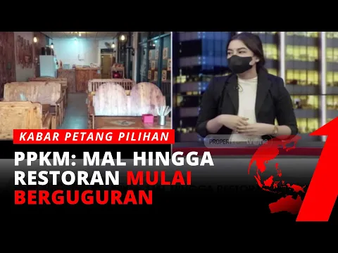 Digerogoti PPKM, Mal Hingga Restoran Tumbang Satu Per Satu