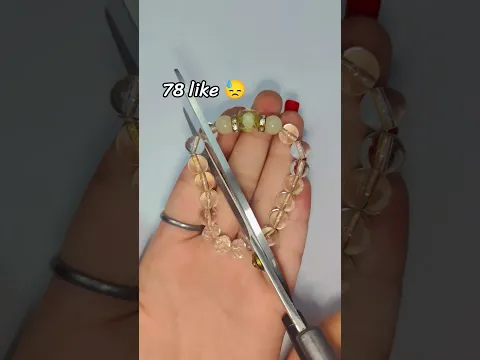 no like π₯Ί to save #beads #youtubeshorts #bracelet #explore #fyp #shorts