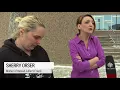 Friends of Regina murder victim gather outside court