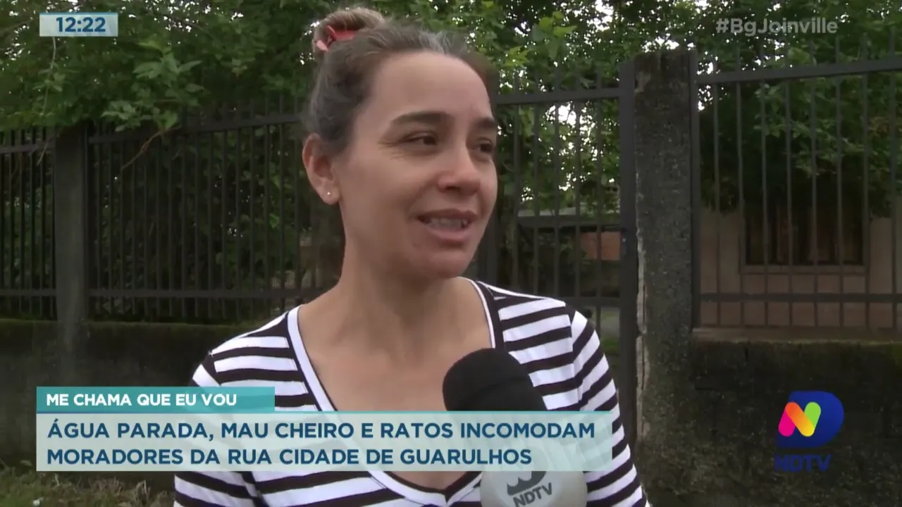 Me Chama que Eu Vou: água parada, mau cheiro e ratos incomodam moradores da rua Cidade de Guarulhos