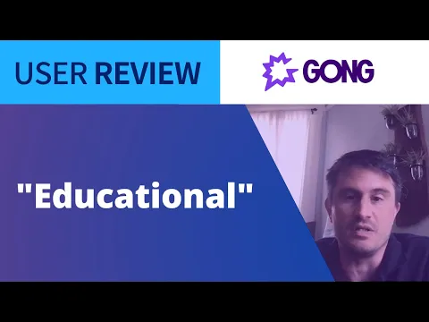 Thumbnail for Gong Review: Allows Reps To Review Calls To Better Inform & Improve Interactions