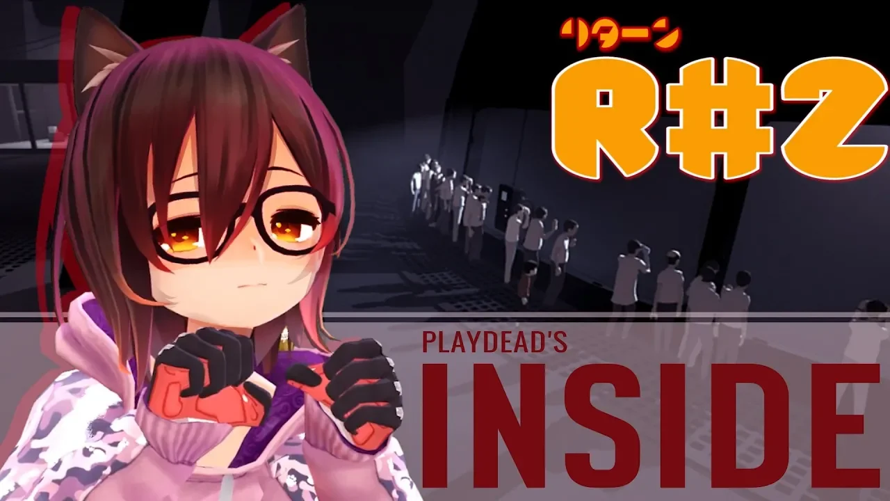 #2【INSIDE】逃げなきゃ…逃げて…【#ロボ子生放送】