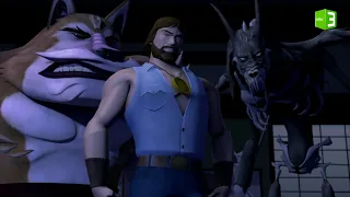 سلاحف النينجا تواجه أشرار وهميون 