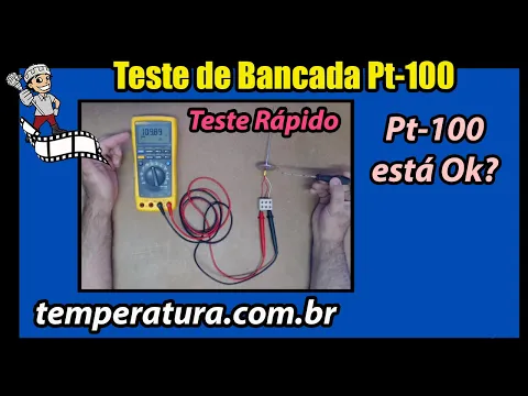 Download MP3 Como testar Pt100 sensor de temperatura termoresistência com um multímetro sobre a bancada