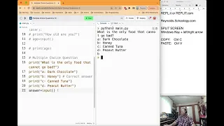 Python Multiple Choice Questions