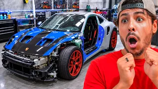 MEU PORSCHE TA COMEÇANDO A FICAR AZUL 😮