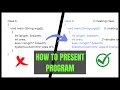 How to write 10 mark program Adding comments in program Concepts of Computer