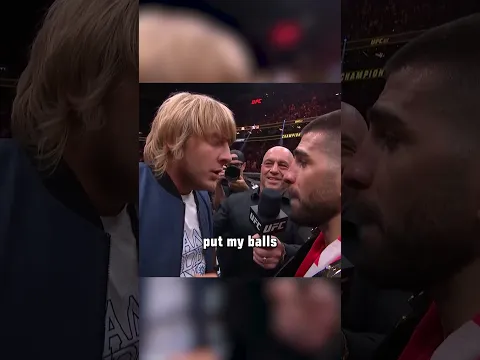 Video Thumbnail: Ilia Topuria vs Paddy Pimblett face off!