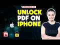 How to unlock pdf on iphone 2025 Quick Easy
