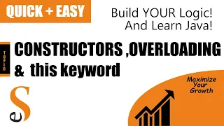 11 CLASS 10 JAVA CONSTRUCTORS THIS KEYWORD BLUEJ CONSTRUCTOR OVERLOADING