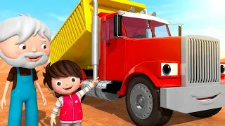 La canción de los camiones 🚚 Canciones Infantiles 🎵 Little Baby Bum