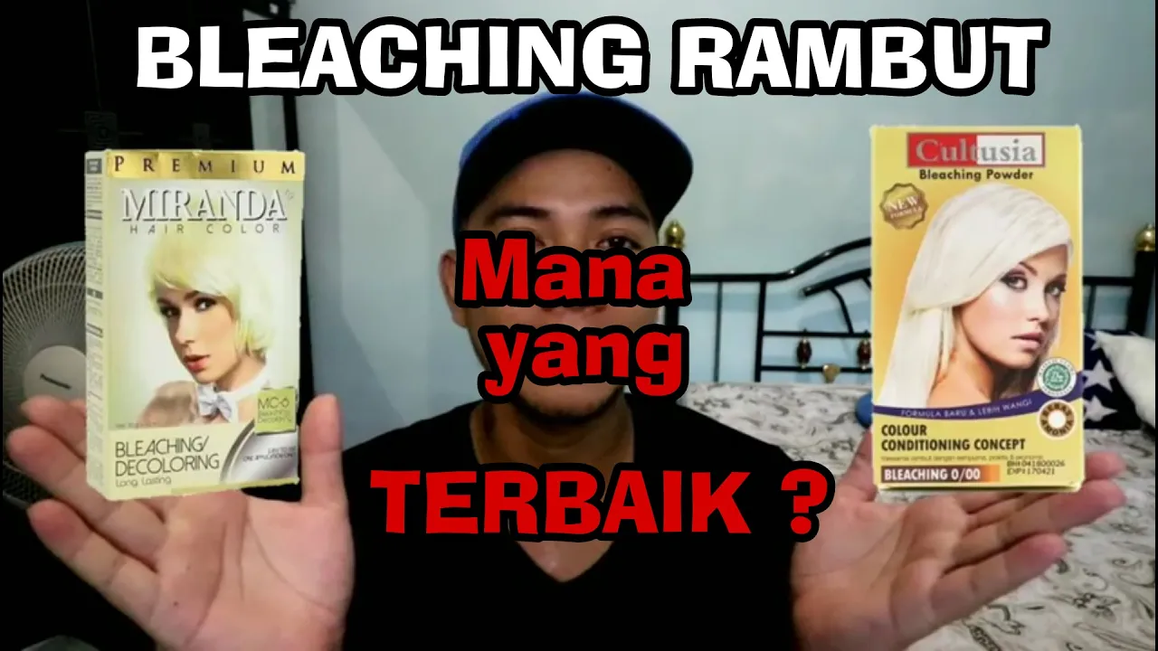 PERTAMA KALI BLEACHING RAMBUT SENDIRI PAKE CULTUSIA
