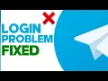 FIX Telegram Login Problem telegram phone verification not working telegram loading problem 2023