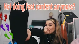 AM I DONE SELLING FEET CONTENT?