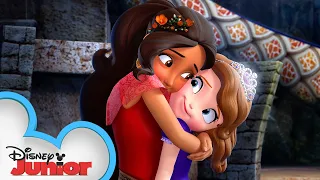 princess sofia the first meets elena of avalor for the first time elena of avalor disneyjr