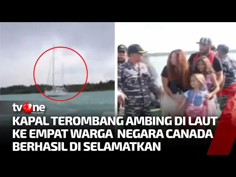 Kapal WNA Terombang Ambing Kehabisan Bahan Bakar, TNI AL Evakuasi Penumpang