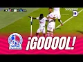 Goal by Jose Raul Garcia He scores the header to complete Olimpia s comeback against Motagua