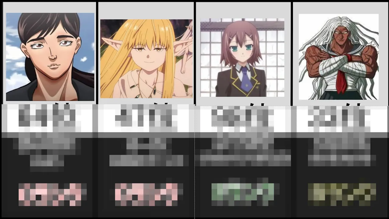 ギリギリ抜けるアニメ・漫画等キャラクターランキングBEST100(総合版)