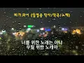 비가 와서 (임영웅 작사/작곡/노래)  가사 자막. Left in the rain #임영웅 #콘서트 #비가와서